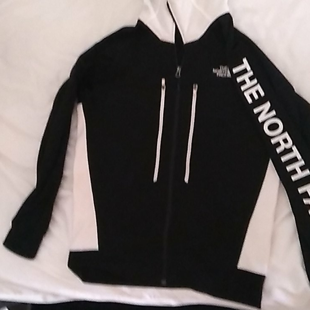 Northface zip up hoodie/tech jacket/lightweight